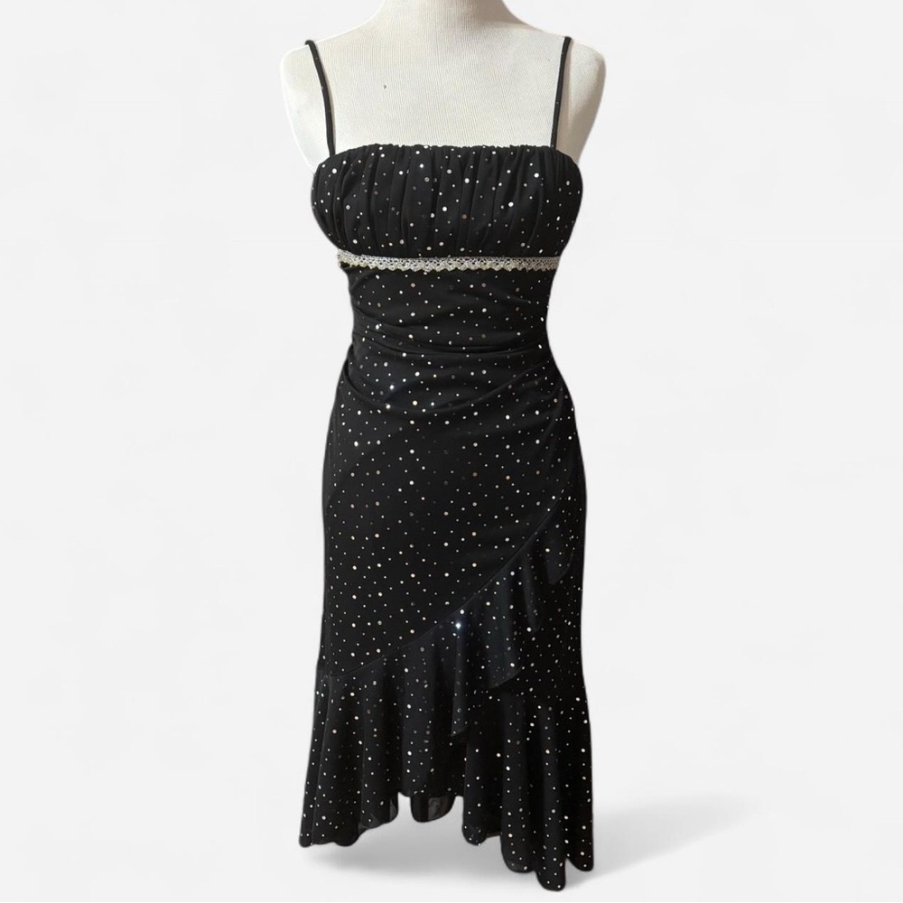 Vintage 1990s/Y2K Sequined Prom Dress
